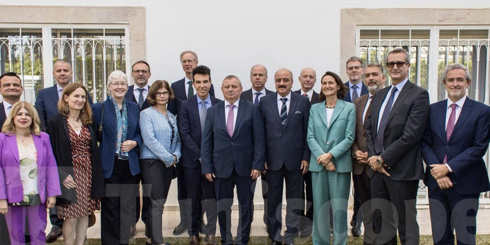 Mohamed Ali Nafti rencontre les ambassadeurs des pays de l’Union Européenne 