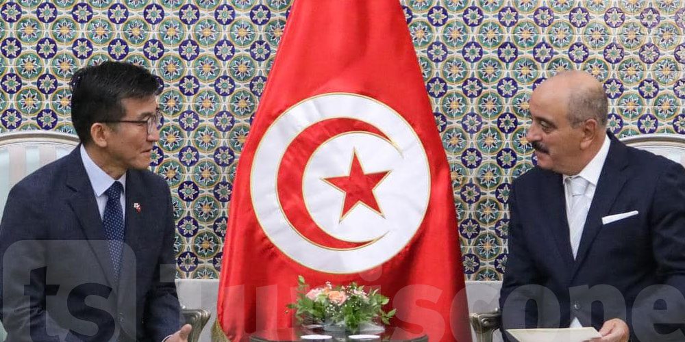 Mohamed Ali Nafti reçoit les lettres de Créance du nouvel ambassadeur de Corée en Tunisie