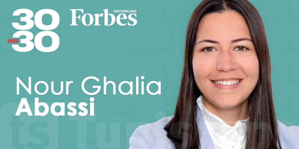 La tunisienne Nour Ghalia Abassi rentre dans le Forbes 30 Under 30 Suisse