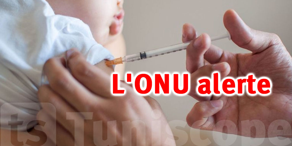 L'ONU alerte : La vaccination des enfants dans le monde stagne
