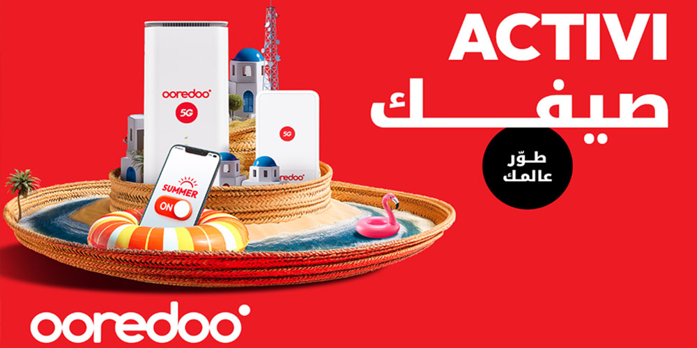 Ooredoo lance sa campagne  estivale 'Activi Sifek 'dévoile nouvelle gamme d’offres services 