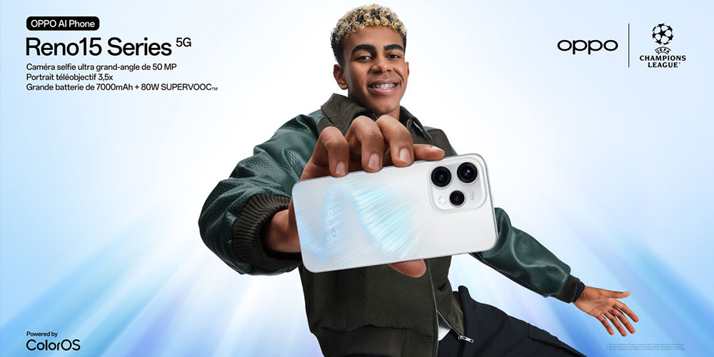 OPPO lance la série Reno15 :Pour redéfinir la boîte à outils créatifs nouvelle génération avec une caméra selfie ultra grand-angle 