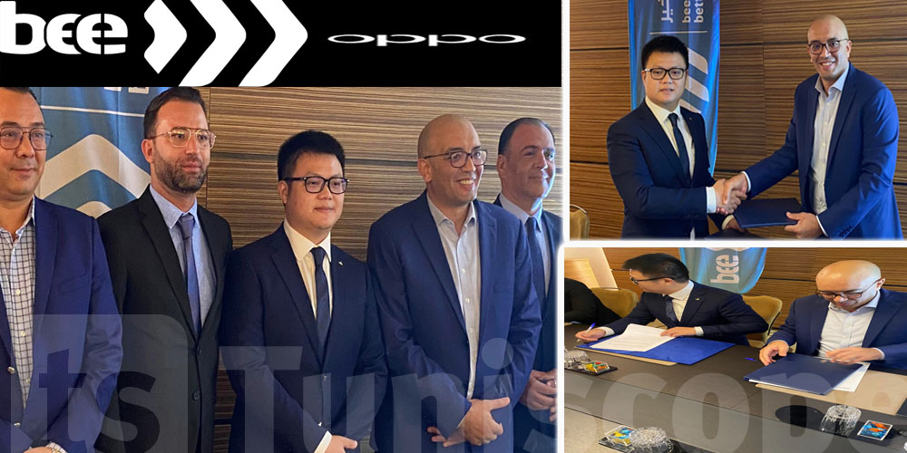 En vidéo : Signature d’un contrat de partenariat entre OPPO & Bee Tunisie