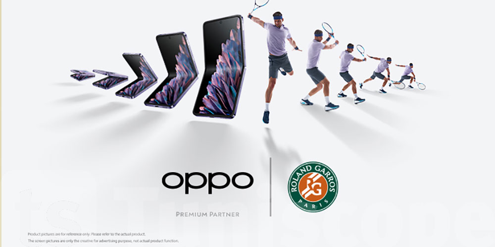 OPPO apporte des moments inspirants aux gens grâce aux technologies d'imagerie professionnelle à Roland-Garros 2023 