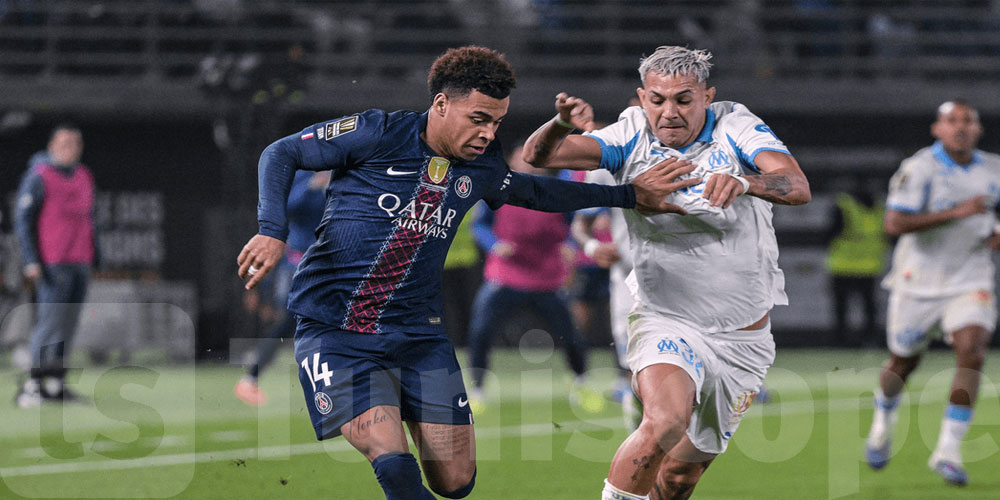 باريس سان جيرمان يتوج بطلا لكأس السوبر الفرنسي 