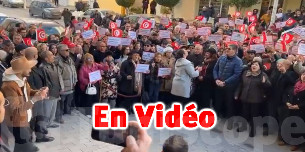 En Vidéo : Stand de protestation du PDL devant Sigma Conseil