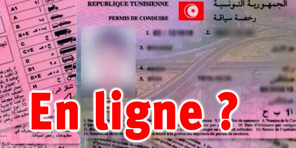 Tunisie :les permis de conduire disponibles à distance ? 