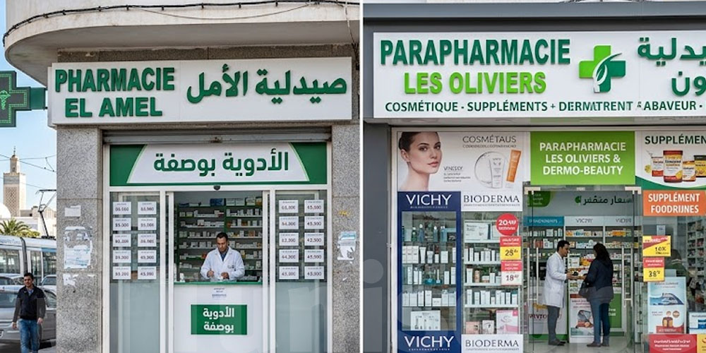 علاش الأسعار تختلف بين الصيدليات وparapharmacies