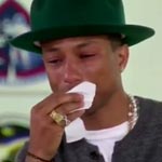 En vidéo : Pharrell Williams en larmes