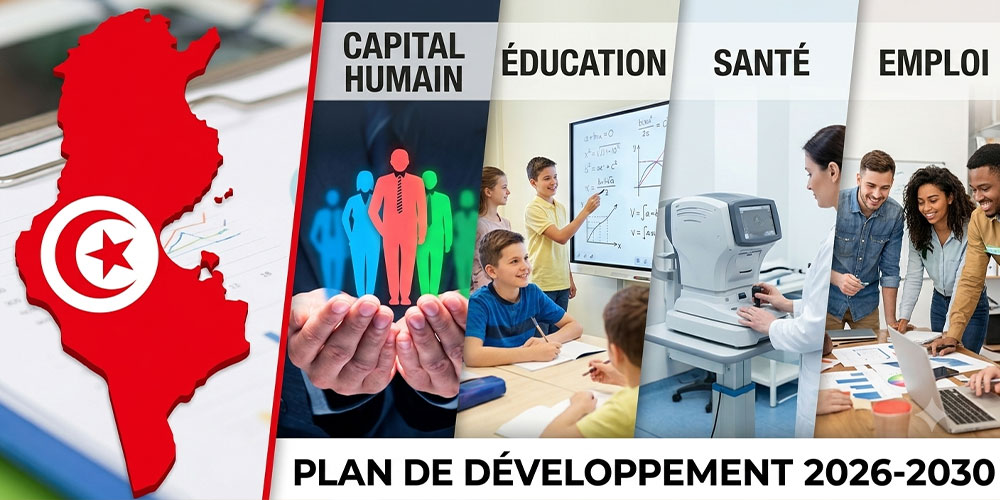 Plan de développement 2026-2030 : la Tunisie mise sur le capital humain, l’éducation, la santé et l’emploi