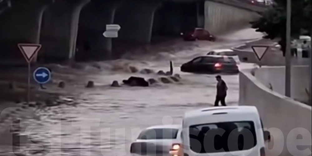 شوف علاش تونس تغرق في 10 دقايق رغم إنّ المطر ما طولش!