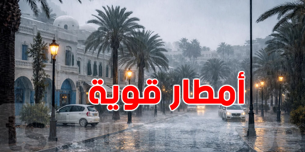 عاجل: وضعية جوية إنذارية بهذه المناطق بسبب أمطار غزيرة ورعدية