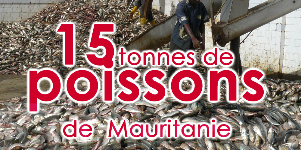 La Tunisie reçoit une 15 tonnes de poisson en don de la Mauritanie