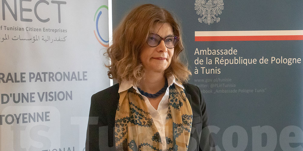 Ambassadrice de Pologne en Tunisie  : ''En 2023 notre taux de chômage, est l'un des plus bas de l'Union européenne''