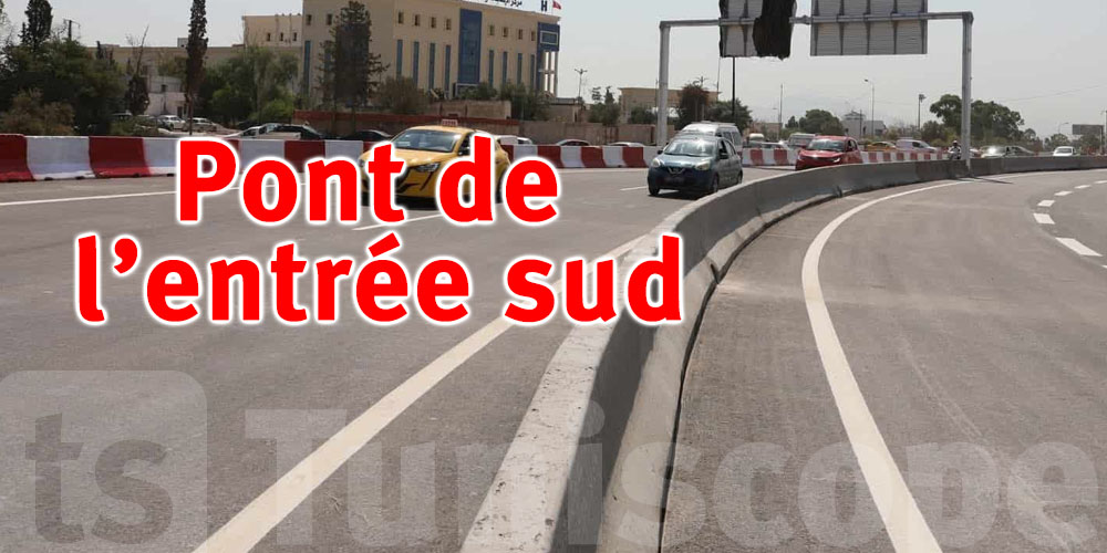 Demain, le pont de l’entrée sud rouvre : fin des travaux en vue !