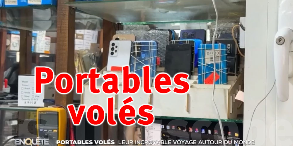 Téléphones volés en France et vendus au ''Souk'' de Moncef Bey