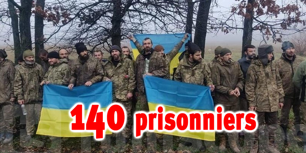 L'Ukraine Récupère 140 Prisonniers Lors D'un échange Avec La Russie