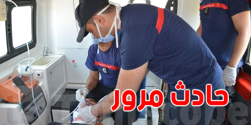 القيروان: إرتفاع عدد المصابين في حادث اصطدام حافلة لمقهى