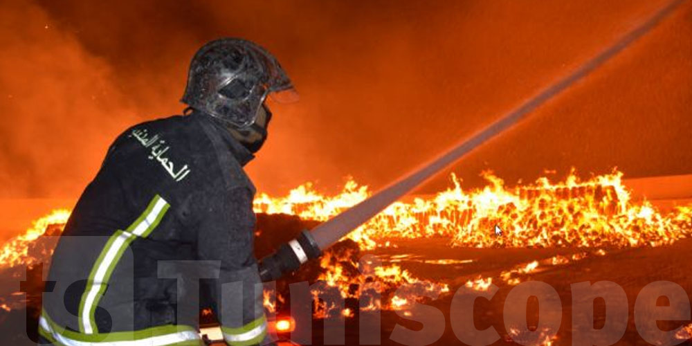 الحماية المدنية: 96 تدخّلًا لإطفاء حرائق خلال 24 ساعة