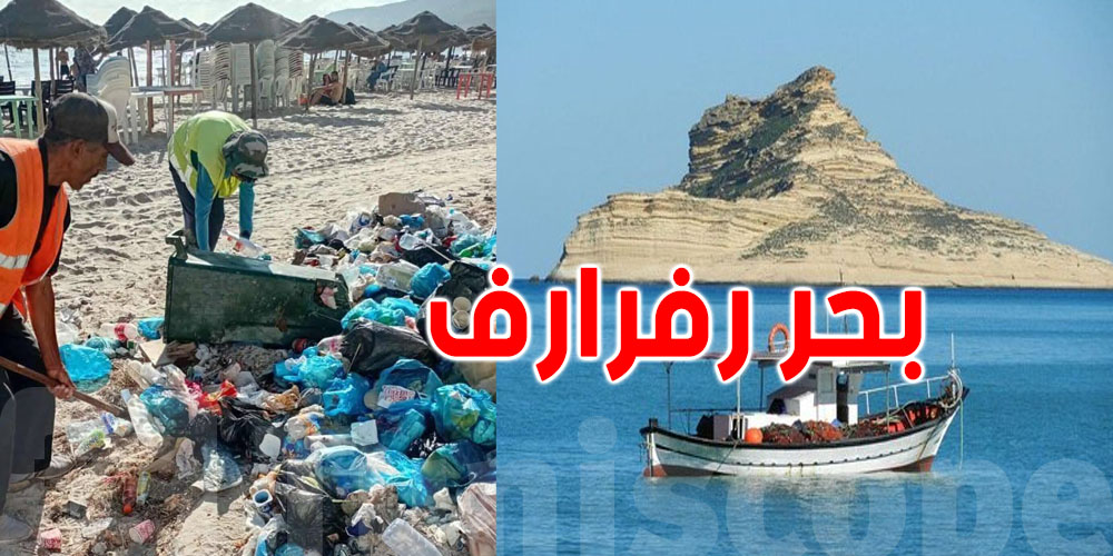 رفراف تتصدّر في كميات الفضلات المرفوعة من الشواطئ