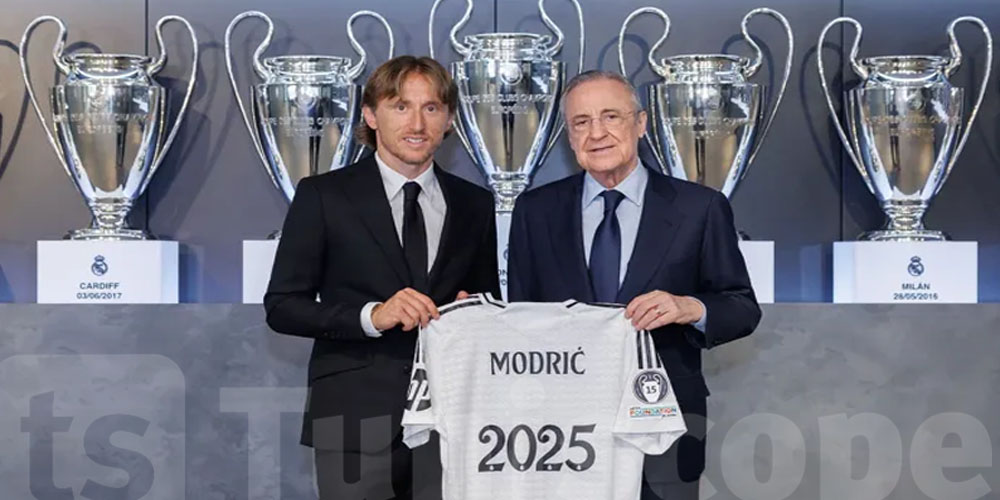 Une saison de plus pour Luka Modric au Real Madrid