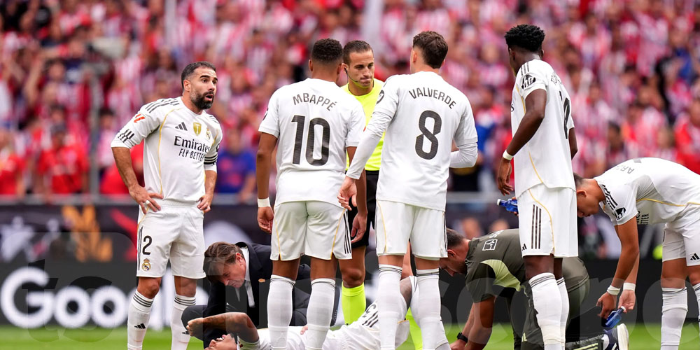 عاجل: اصابة نجم ريال مدريد ...من؟