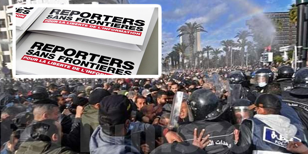 Reporters sans frontières tire ''un signal d’alarme'' à Kais Saied 