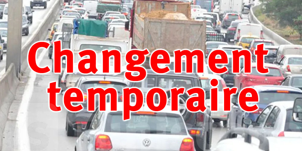 Changement temporaire de la circulation au niveau de la route régionale n° 31