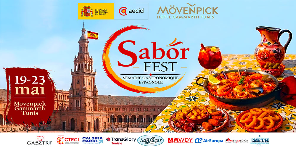 'SaborFest Tunisia' أسبوع النكهات الإسبانية: من 18 إلى 23 مايو 2026 بفندق موفنبيك قمرت تونس