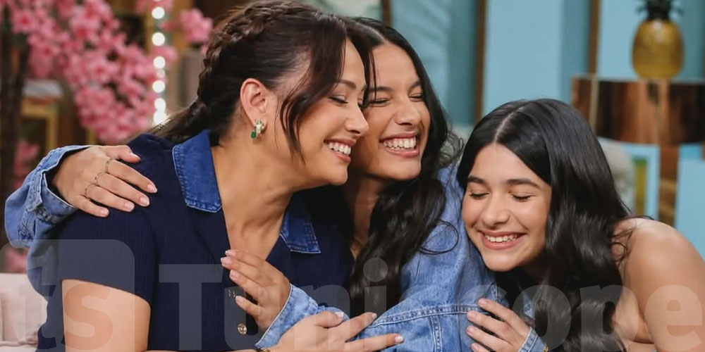 هند صبري تفاجئ جمهورها: ظهور بناتها لأول مرة ورسالة مؤثرة في هذا البرنامج 