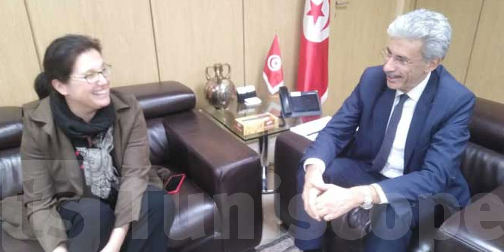 Le ministre de l’Economie reçoit la représentante du PNUD en Tunisie