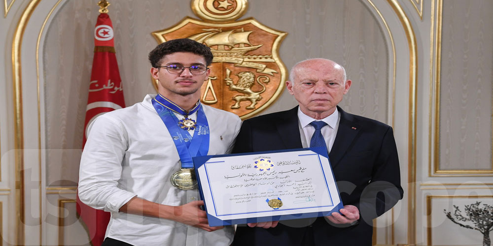 بالفيديو: هذا ما قاله رئيس الجمهورية للبطل العالمي أحمد الجوادي