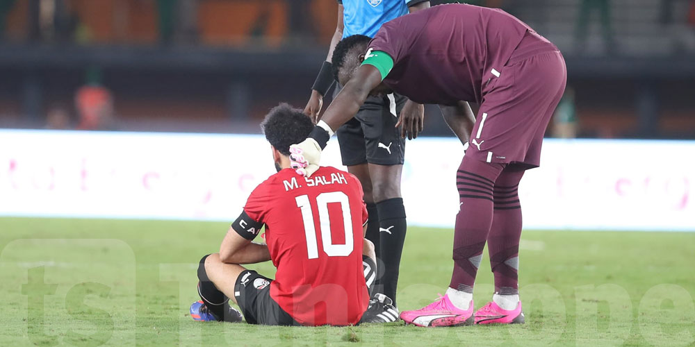 CAN 2023 : la nature de la blessure de Mohamed Salah connue