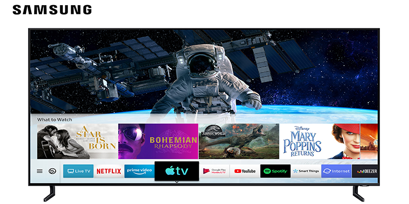  Samsung devient le premier fabricant de téléviseurs à lancer L'application Apple TV et AirPlay 2