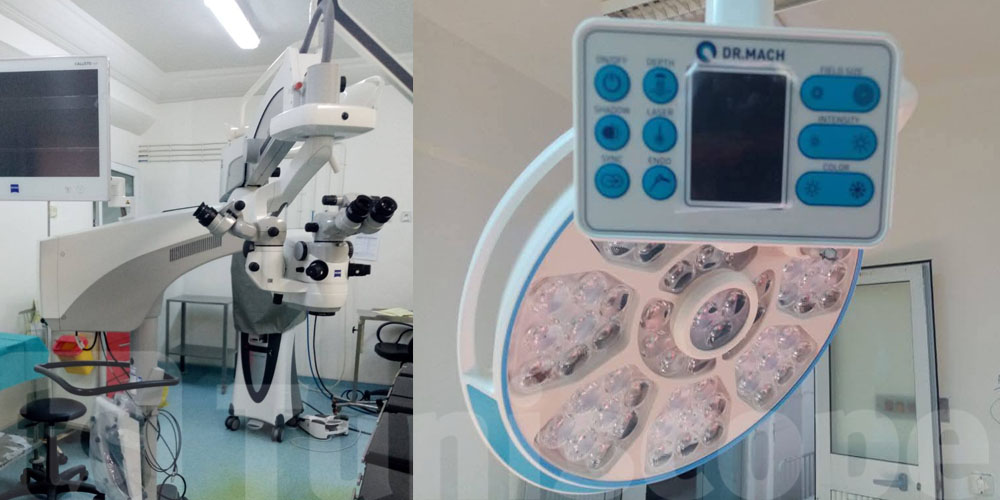 تجهيزات حديثة في جراحة العيون بمستشفى قبلي الجهوي