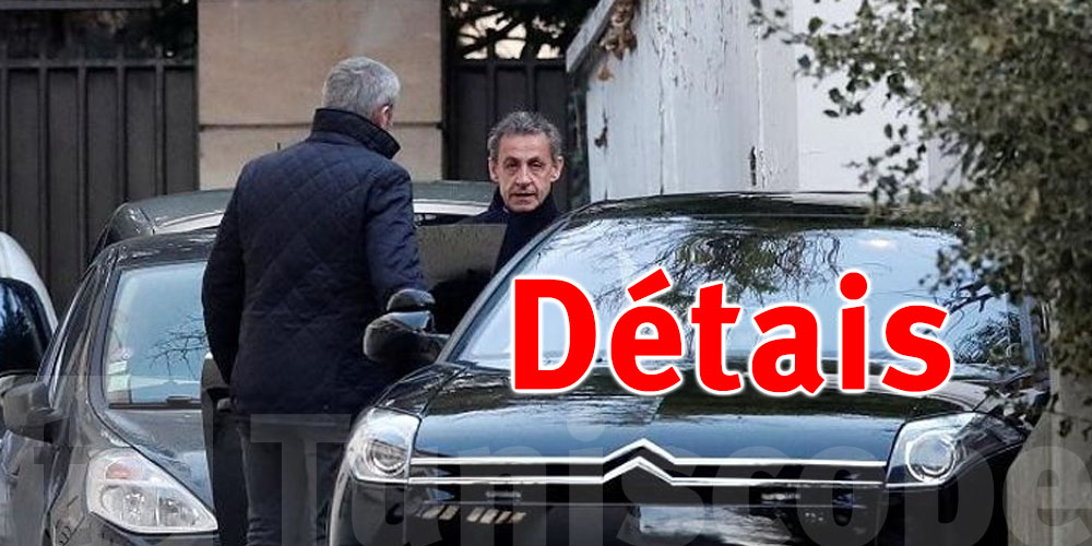Sarkozy se rend en prison à bord de sa voiture personnelle