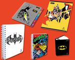 Les cahiers SELECTA habillés en Batman et Superman (les plus célèbres des super héros ) …et Monster High et Barbie !