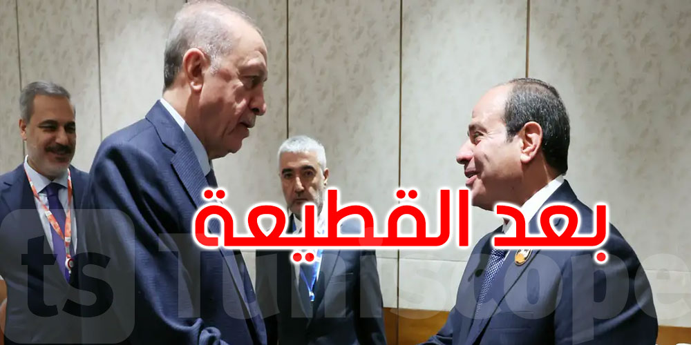 بعد قطيعة استمرت أكثر من عقد.. الرئيس المصري يستقبل نظيره التركي في القاهرة