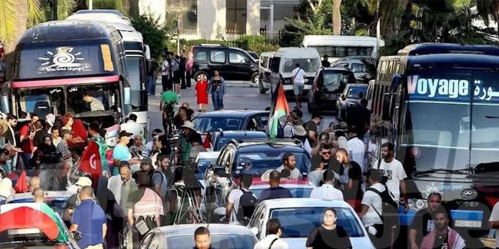  Gaza : Israël ordonne d’arrêter le convoi maghrébin