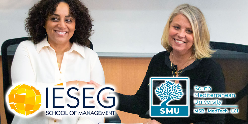 En vidéo : Consolidation du Partenariat exclusif entre la SMU et IESEG School of Management (France)