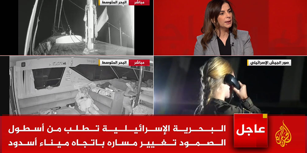  عاجل : قوات إسرائيلية تعتقل المشاركين على متن السفينتين ألما وسيروس من أسطول الصمود
