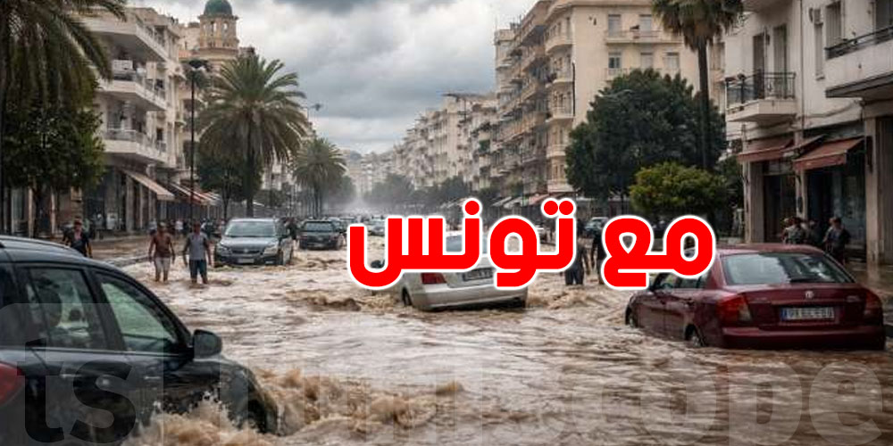 قلوب فنانين عرب مع تونس بعد الأمطار والسيول