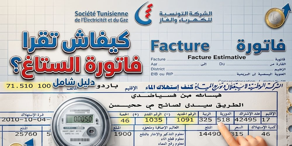 شوف الحقيقة: كيفاش تقرى فاتورة الستاغ باش تعرِف فاش تخلّص؟