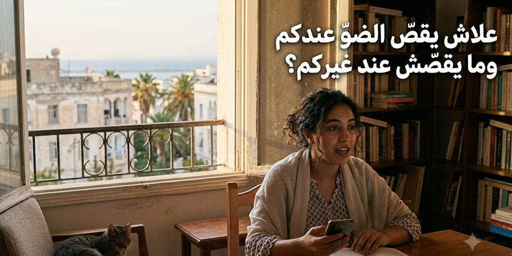 علاش يقصّ الضوّ عندكم وما يقصّش عند غيركم؟ مسؤولة من الستاغ تجيب