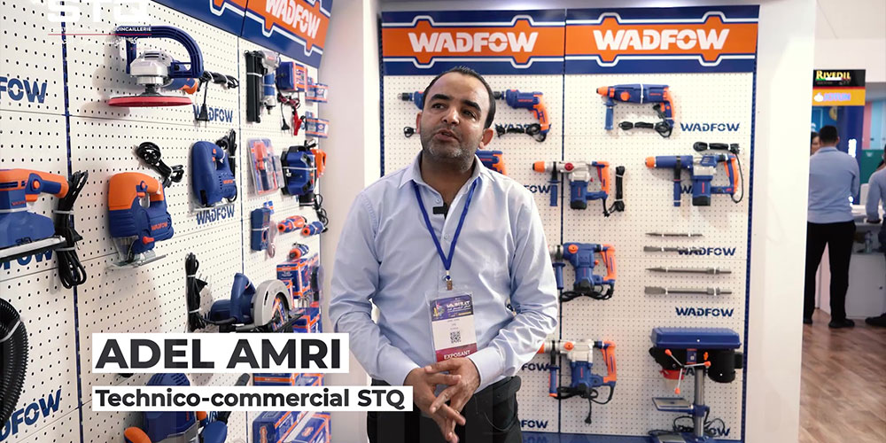 WADFOW au MEDIBAT 2025 : STQ et Adel Amri présentent des outils professionnels innovants