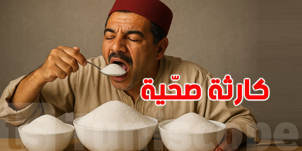 كارثة: التونسي يستهلم سنويّا 36 كغ من السكر