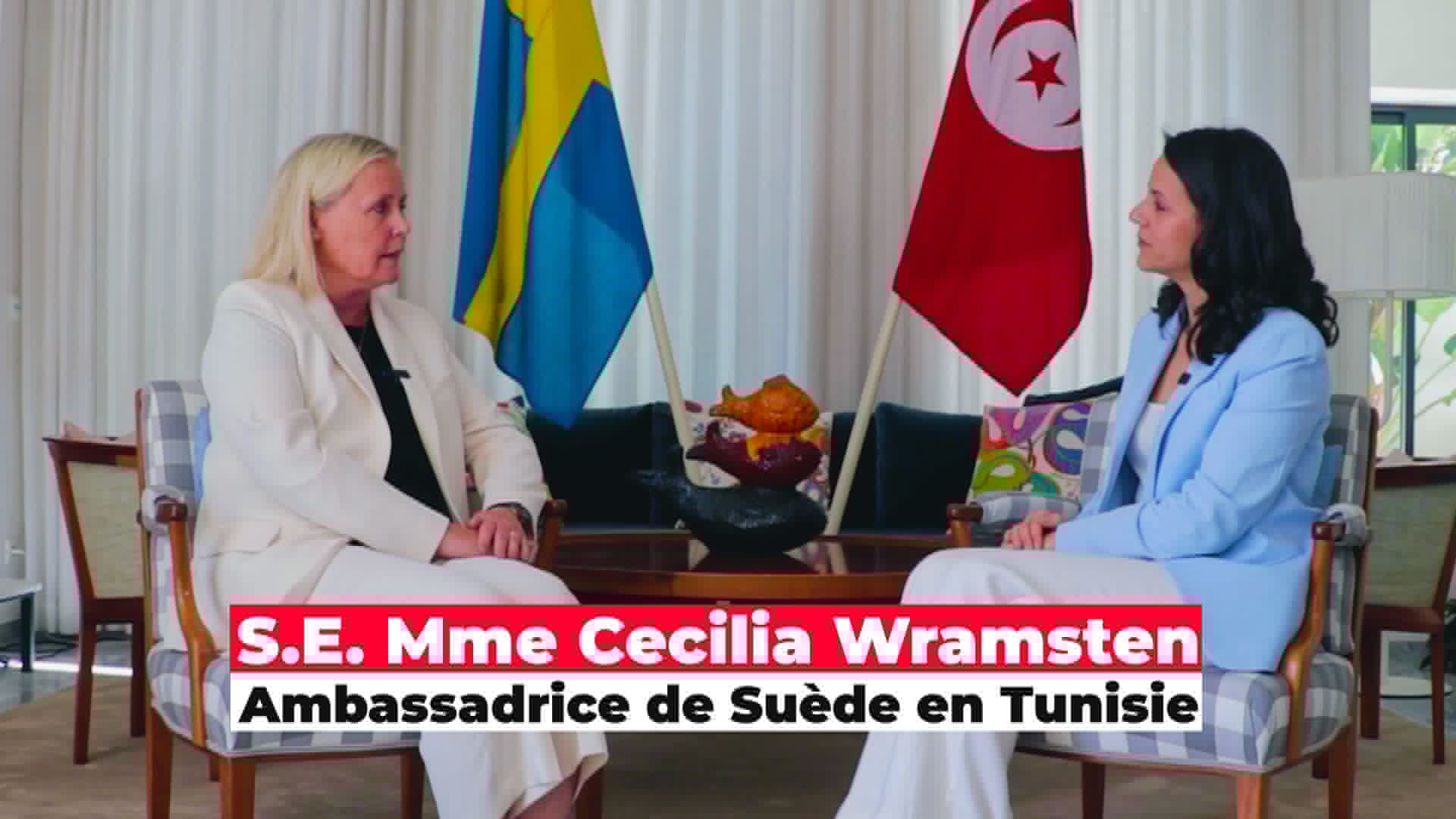 En dialogue ouvert, une rencontre humaine avec l'ambassadrice de Suède Cecilia Wramsten