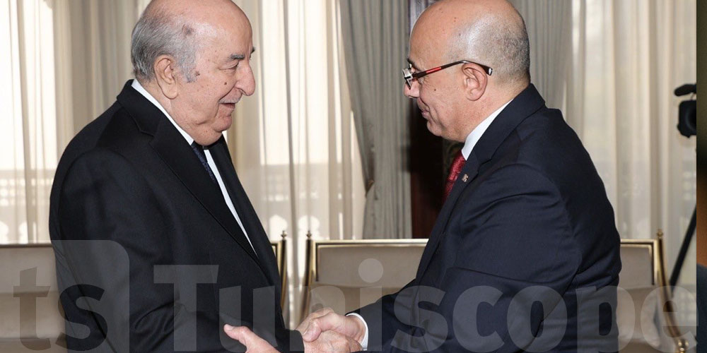 تبون يستقبل وزير الدفاع خالد السهيلي 