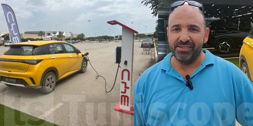 Le Premier chauffeur de taxi électrique en Tunisie : 75% d’économies et zéro bruit au volant de sa BYD Dolphin