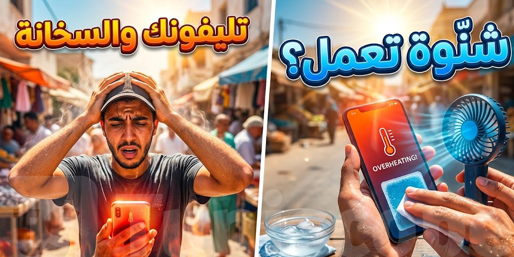 ''تليفونك'' ينجم يموت في دقيقة… بسبب سخانة الصيف! شنّوة الحكاية؟